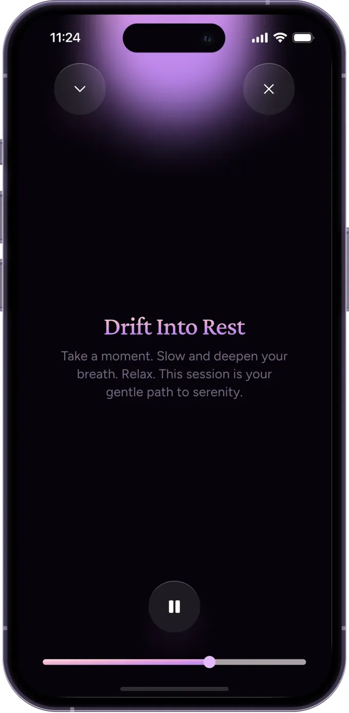 everkind meditation — personalized guided meditation generated from your journal